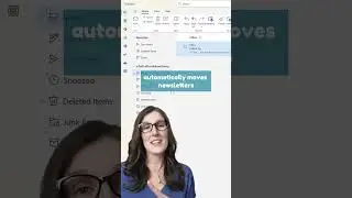 DROWNING In Email Newsletters??? Let’s Automate Them With Outlook #outlook #tips #emailtips