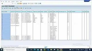 SAP ABAP - ALV (ABAP List Viewer) Report | ALV Report in SAP ABAP | ABAP Programming |
