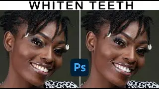 Easy way to Whiten Teeth in Photoshop!