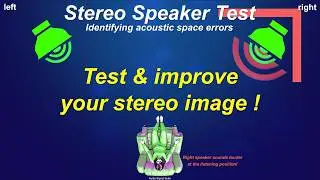 STEREO SOUND IMAGE TEST (Stereo Speaker Sound Check)