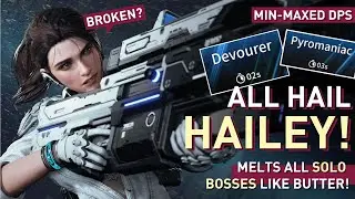 2 sec Devourer! All Hail HAILEY!【The Strongest Sniper】Min-Maxed Showcase | S1 #thefirstdescendant