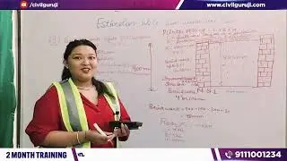 HOW TO ESTIMATE SUB - STRUCTURE PART OF BUILDING ?|| By Tanisha Civil Guruji Mohali branch  |