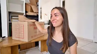 Je commence les cartons !