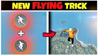 New FLYING Trick !! Free Fire 🤫