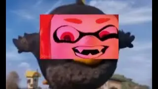 Bomb on his way to splatoon