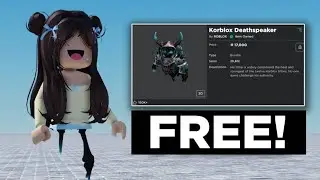 *WORKING 2025*  KORBLOX DEATHSPEAKER for FREE! ROBLOX 2023