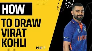 How to Draw Virat Kohli| Part 2 | Face Shading | #shading   #viratkohli