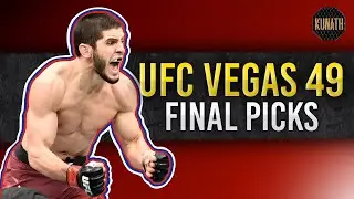 UFC VEGAS 49 FINAL PICKS | DRAFTKINGS UFC STRATEGY