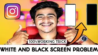 Instagram White Screen Problem | How To Fix Instagram White & Black Screen