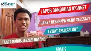 LAPOR GANGGUAN WIFI ICONNET PAKAI APLIKASI INI !! TANPA HARUS TEKNISI DATANG ??