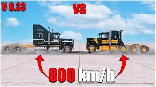BeamNG Drive | V0.33 | Gavril T VS Gavril T at 800 km/h ( #21 ) | car torture