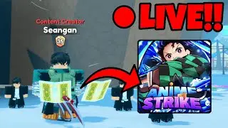 *LIVE* Grinding And Doing Carries In Anime Strike Simulator!! #7