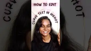 curve text editing tutorial ✨