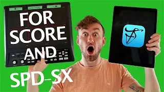 How to control the Roland SPD-SX with forScore