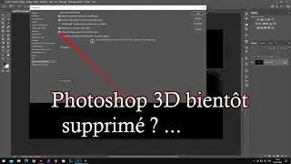 Photoshop 3D bientôt supprimé ?  