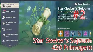 Genshin Impact Future Star locations for Star Seeker's Sojourn event Day 2