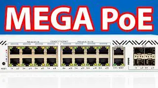 MikroTik CRS320-8P-8B-4S+RM PoE Switch Review
