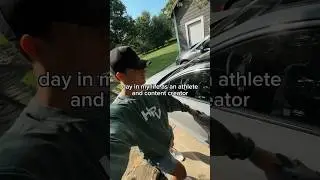 Day in the life of an athlete and content creator