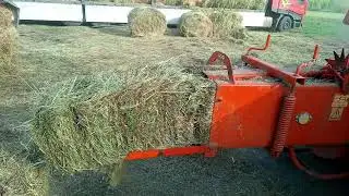 Тюкуем сено