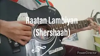 Raatan Lambiyan (Shershaah) l   Acoustic guitar cover  by Anant.