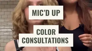 Color consultation on my model from Berlin for #colorcrafters @schwarzkopfpro