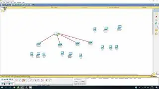 (62.Ders) Cisco Packet Tracer 1 Router 4 Different Network