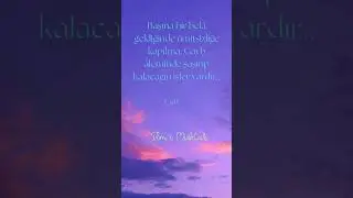 Başına bir bela geldiğinde ümitsizliğe kapılma... #anlamlısözler #kısasözler #sözler