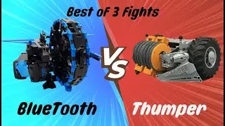 Bluetooth VS Thumper - LEGO Battlebots Robot Wars