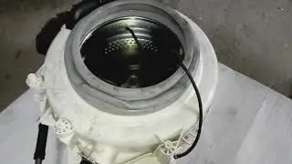 Разборка паяного стирального барана Indesit