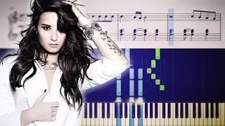 Clean Bandit feat. Demi Lovato - Solo - Piano Tutorial + SHEETS