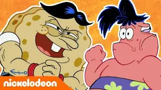 SpongeBob SquarePants | Grappigste familiemomenten | Nickelodeon Nederlands