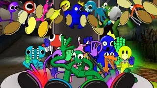 New Rainbow Friends ALL PHASES But In Musical Memory 🎶 Friday Night Funkin' (Roblox Rainbow Friend)