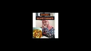 MASAK SAPO TAHU ALA RUMAHAN | RASA RESTAURANT!!!