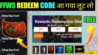 FREE FIRE REDEEM CODE TODAY 30 MAY | FFWS 2021 REWARDS REDEEM CODE | REDEEM CODE TODAY - FREE FIRE