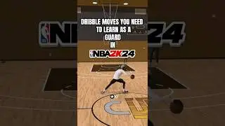 Dribble moves you need to learn as a guard in nba 2k24 part 2✅ 