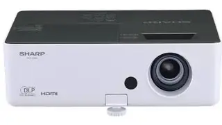 sharp pg-lw3000 projector , problem is power on and off immediately, colour wheel not working