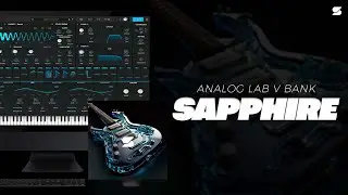 [+25] Best Guitar Analog Lab V Preset Bank - SAPPHIRE (LIL BABY, FUTURE, GUNNA) One Shot Kit  🎸