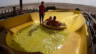 The Family Water Slide at Jungle Aqua Park