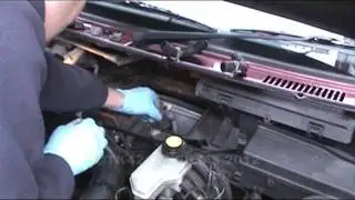 Fiesta heater matrix removal