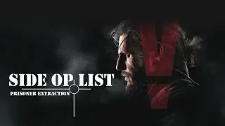 METAL GEAR SOLID V: THE PHANTOM PAIN Side OP List #mgs5 #metalgearsolidvthephantompain #youtube