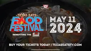 🔥 New! 🔥 Buy your tickets NOW for the first-ever Texas Eats Food Festival!
