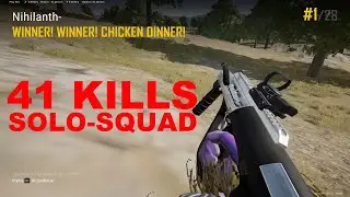 AQUILA | 41 Kills | 1-MAN-SQUAD PUBG
