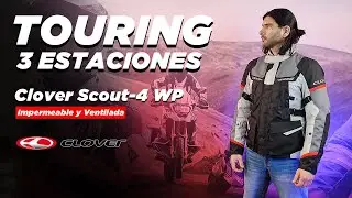 CLOVER SCOUT-4 WP / Chaqueta Touring 3 estaciones disponible en motomundi.cl