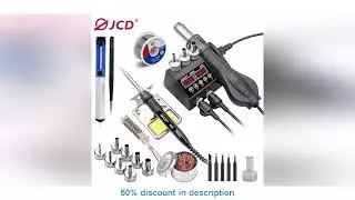 Latest Products You Must Know! 750W SMD Rework Soldering Station 2 in 1 Soldering Iron Hot Air W