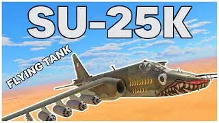 Toughest Strike Jet You Will Ever See | War Thunder ( SU-25K )