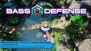 Bass Defense - Rhythm Meets Strategy: A New Take on Tower Defense Meets Rhythm (Gameplay)