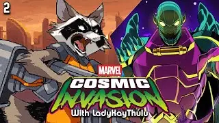 Rocket remains the MVP! - MARVEL: COSMIC INVASION - First Playthrough: Part 2
