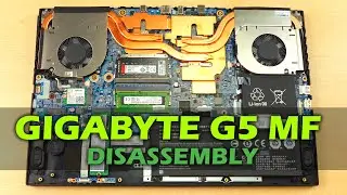 Gigabyte G5 MF (2023) Review - disassembly and upgrade options