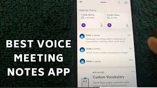 Best Voice Meeting Notes App - Otter App For Android - Convert Audio To Text Live!