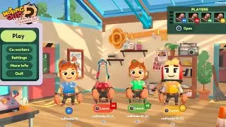 Moving Out 2 Steam Demo 4-Player Local Co-Op Gameplay